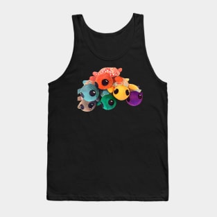 Colored axolotls bond Tank Top